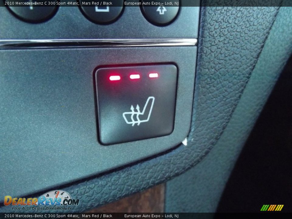 2010 Mercedes-Benz C 300 Sport 4Matic Mars Red / Black Photo #32