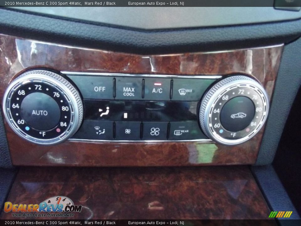 2010 Mercedes-Benz C 300 Sport 4Matic Mars Red / Black Photo #33