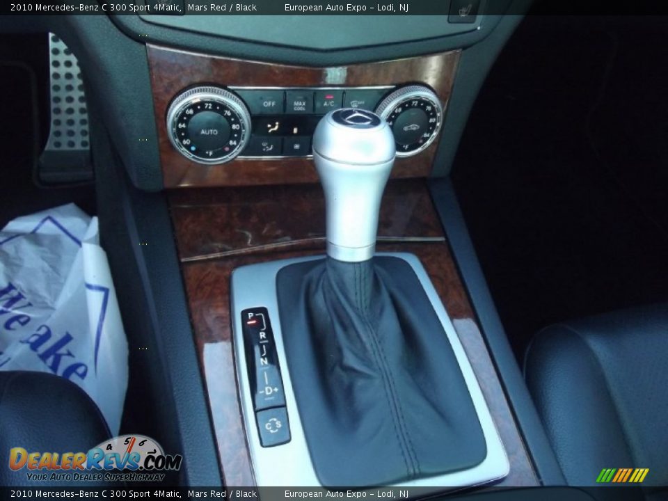2010 Mercedes-Benz C 300 Sport 4Matic Mars Red / Black Photo #35