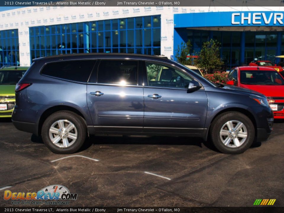 2013 Chevrolet Traverse LT Atlantis Blue Metallic / Ebony Photo #1