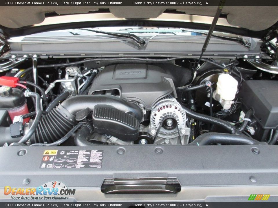 2014 Chevrolet Tahoe LTZ 4x4 5.3 Liter Flex-Fuel OHV 16-Valve VVT V8 Engine Photo #16