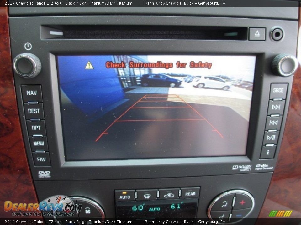 2014 Chevrolet Tahoe LTZ 4x4 Black / Light Titanium/Dark Titanium Photo #30
