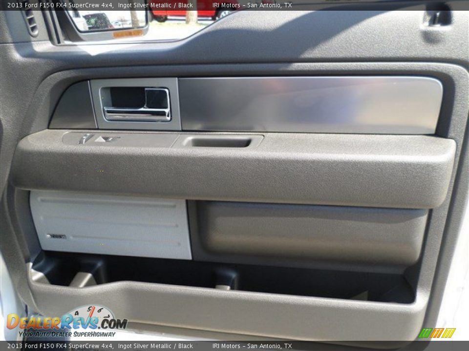 2013 Ford F150 FX4 SuperCrew 4x4 Ingot Silver Metallic / Black Photo #10