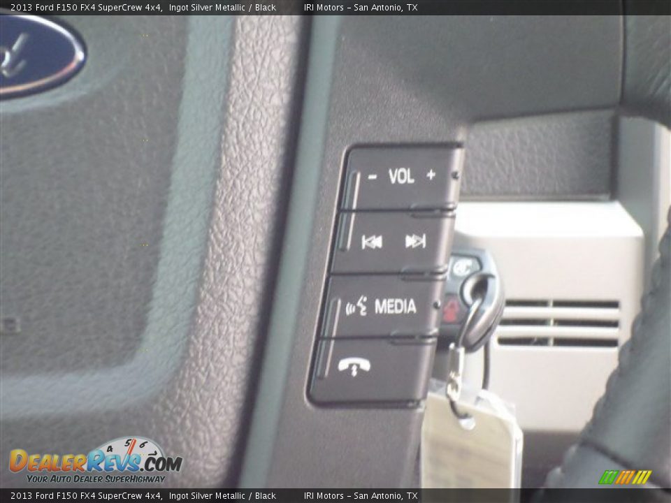 2013 Ford F150 FX4 SuperCrew 4x4 Ingot Silver Metallic / Black Photo #18