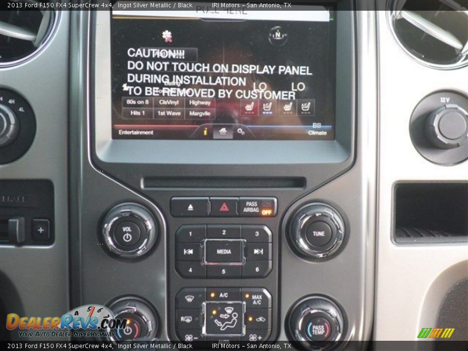 2013 Ford F150 FX4 SuperCrew 4x4 Ingot Silver Metallic / Black Photo #19
