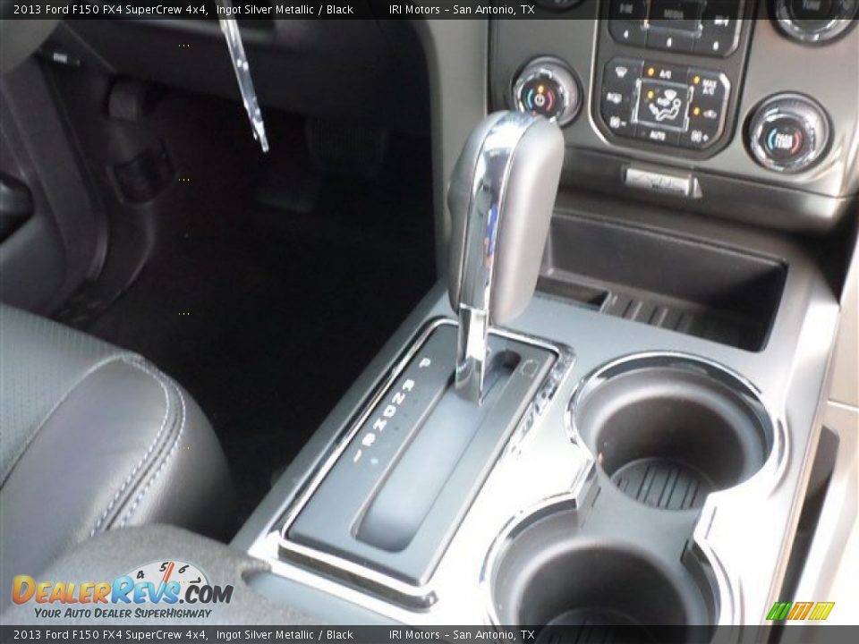 2013 Ford F150 FX4 SuperCrew 4x4 Ingot Silver Metallic / Black Photo #20