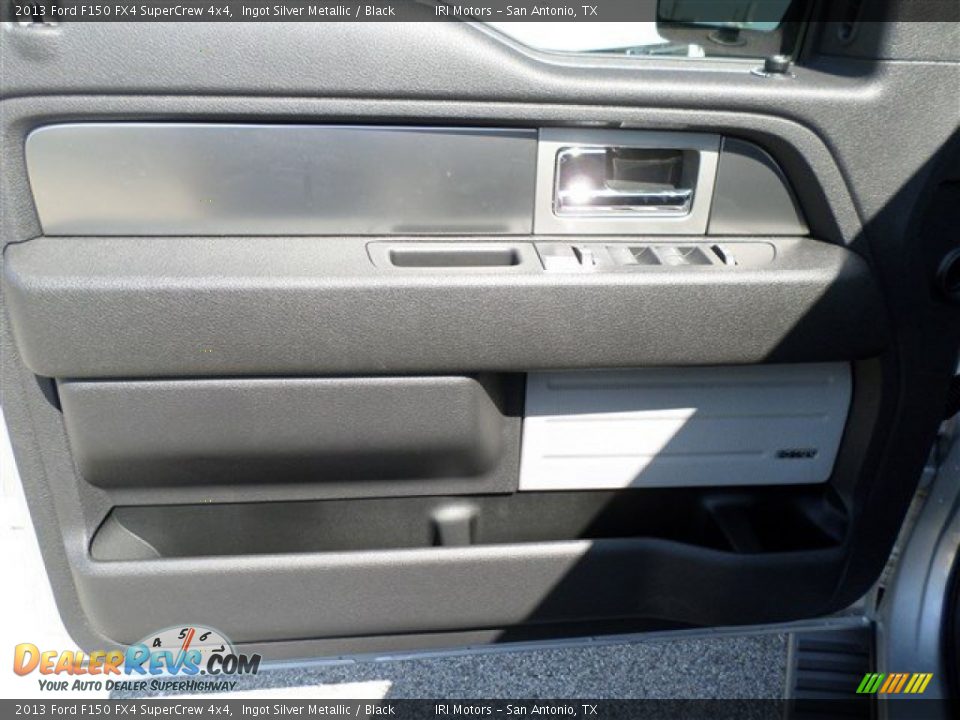 2013 Ford F150 FX4 SuperCrew 4x4 Ingot Silver Metallic / Black Photo #21
