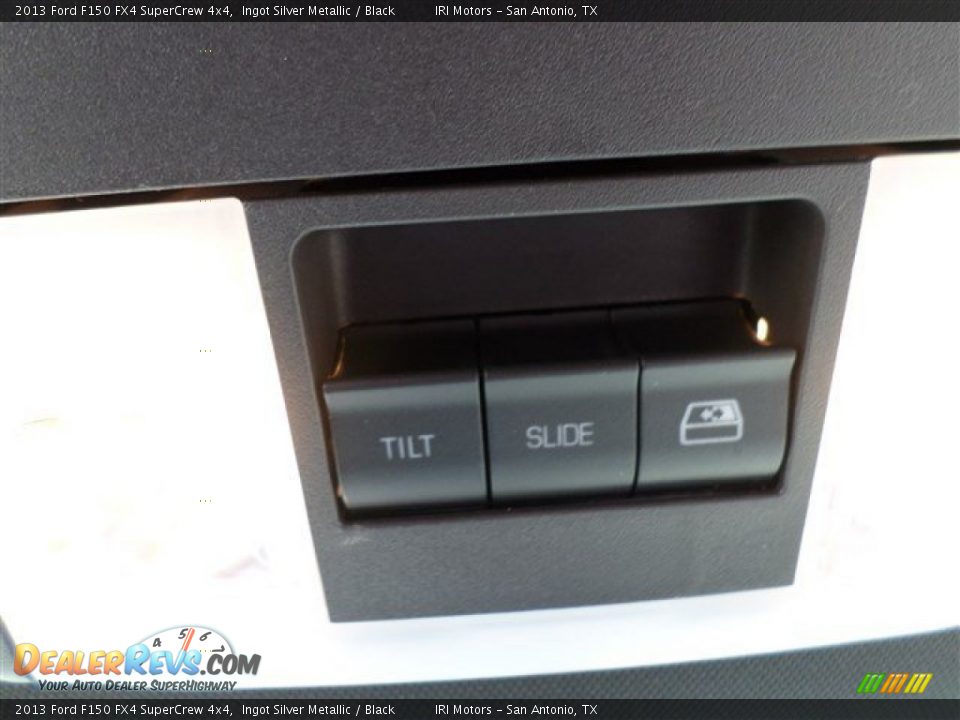2013 Ford F150 FX4 SuperCrew 4x4 Ingot Silver Metallic / Black Photo #26
