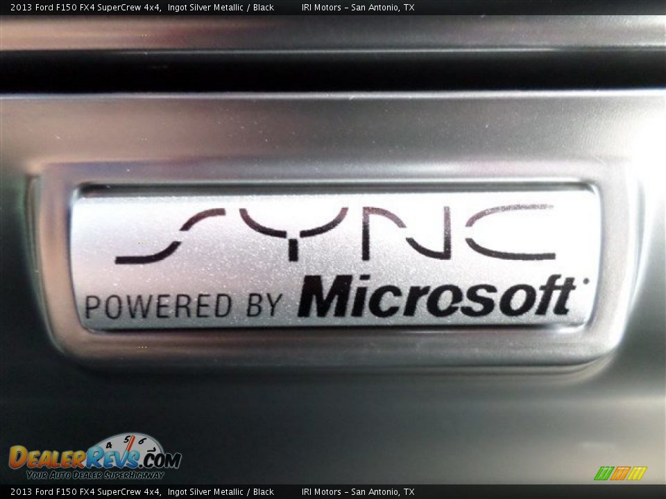 2013 Ford F150 FX4 SuperCrew 4x4 Ingot Silver Metallic / Black Photo #27