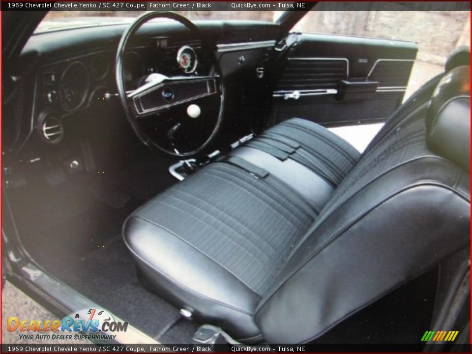Front Seat of 1969 Chevrolet Chevelle Yenko / SC 427 Coupe Photo #7