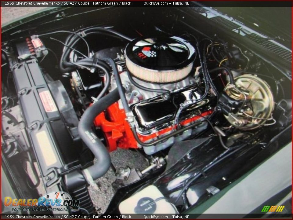 1969 Chevrolet Chevelle Yenko / SC 427 Coupe 427 cid OHV 16-Valve V8 Engine Photo #10