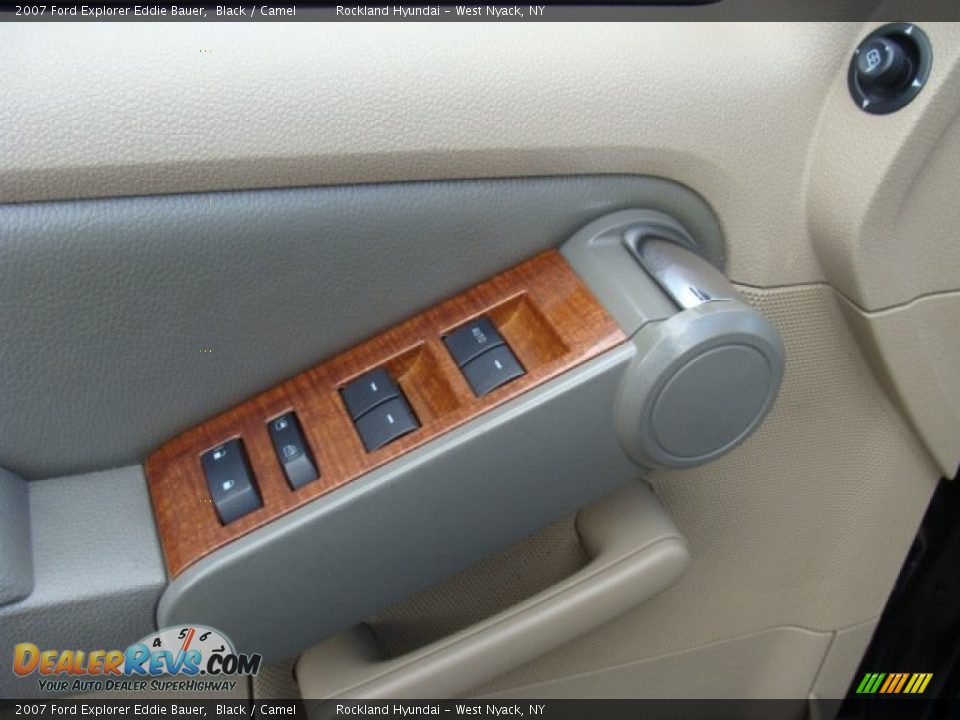 2007 Ford Explorer Eddie Bauer Black / Camel Photo #8
