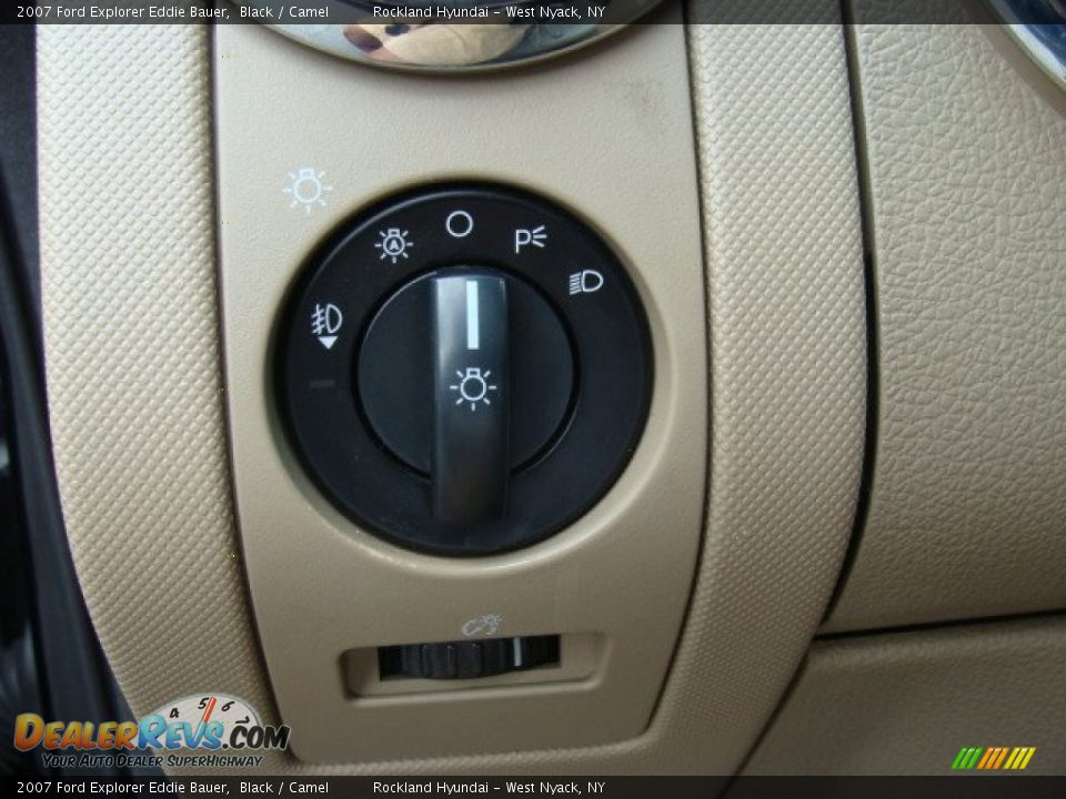 2007 Ford Explorer Eddie Bauer Black / Camel Photo #12