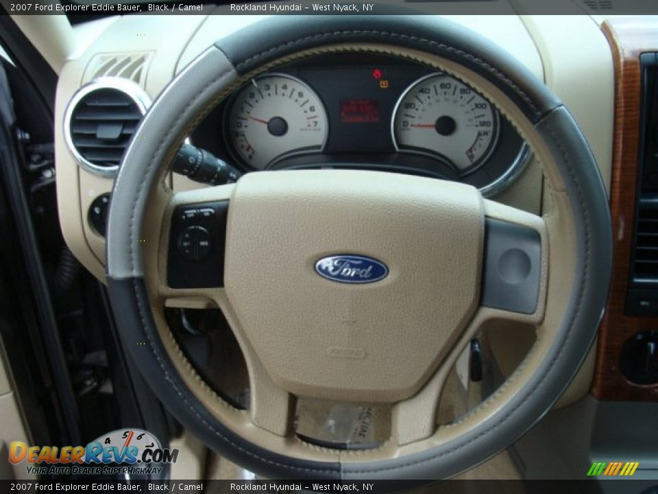 2007 Ford Explorer Eddie Bauer Black / Camel Photo #13