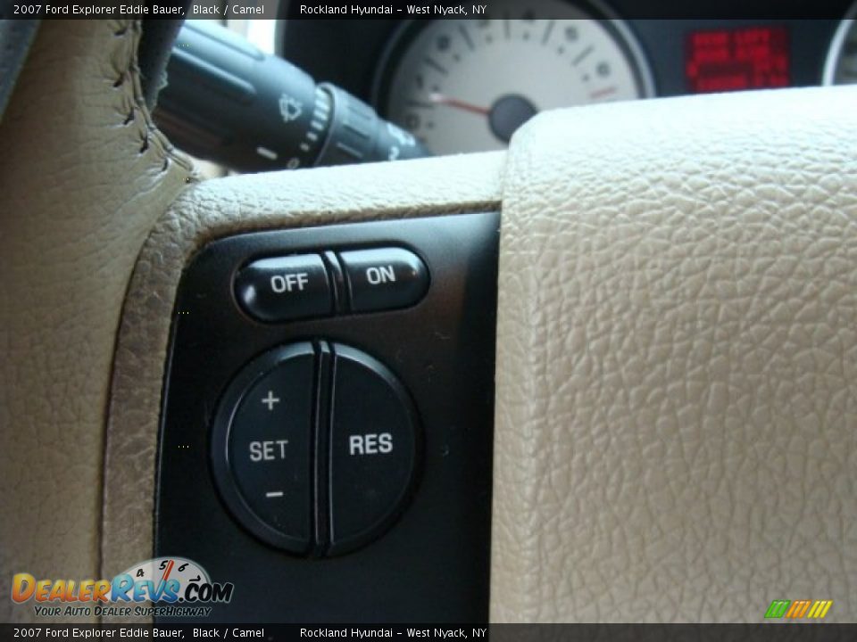 2007 Ford Explorer Eddie Bauer Black / Camel Photo #14
