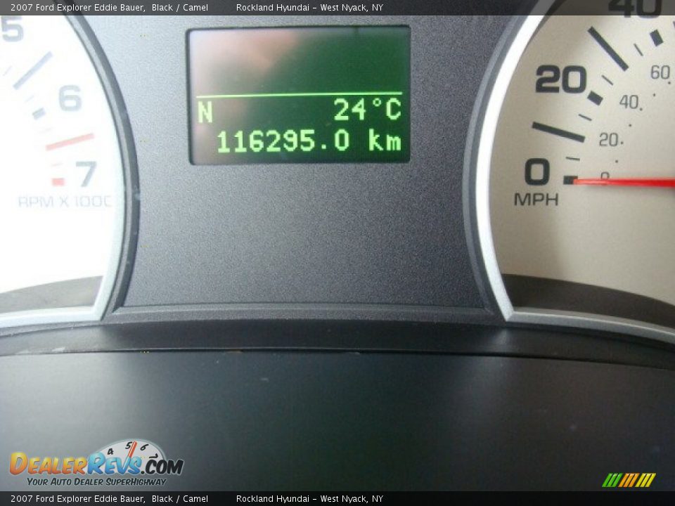 2007 Ford Explorer Eddie Bauer Black / Camel Photo #15