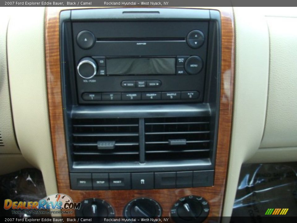 2007 Ford Explorer Eddie Bauer Black / Camel Photo #16