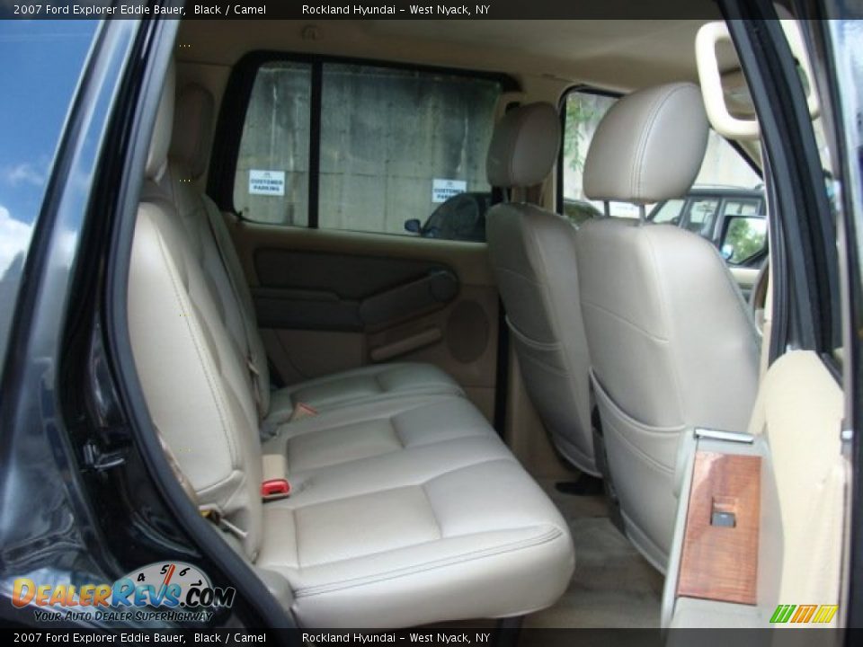 2007 Ford Explorer Eddie Bauer Black / Camel Photo #22