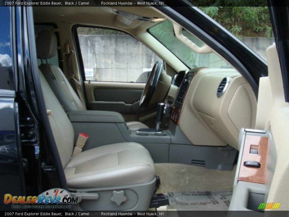 2007 Ford Explorer Eddie Bauer Black / Camel Photo #25