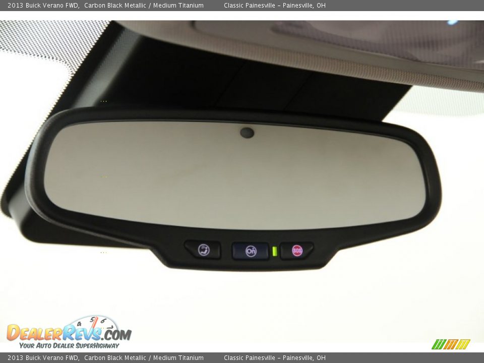 2013 Buick Verano FWD Carbon Black Metallic / Medium Titanium Photo #8