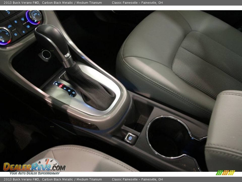 2013 Buick Verano FWD Carbon Black Metallic / Medium Titanium Photo #20