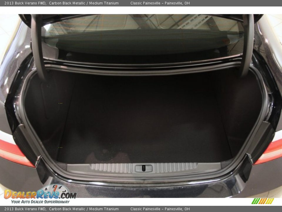 2013 Buick Verano FWD Carbon Black Metallic / Medium Titanium Photo #24
