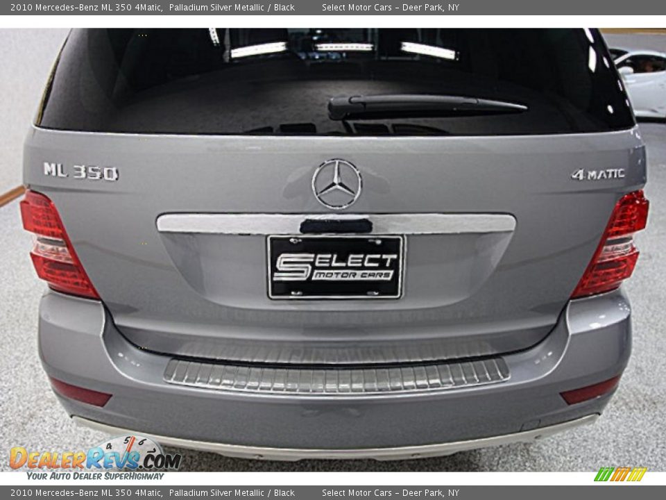 2010 Mercedes-Benz ML 350 4Matic Palladium Silver Metallic / Black Photo #5