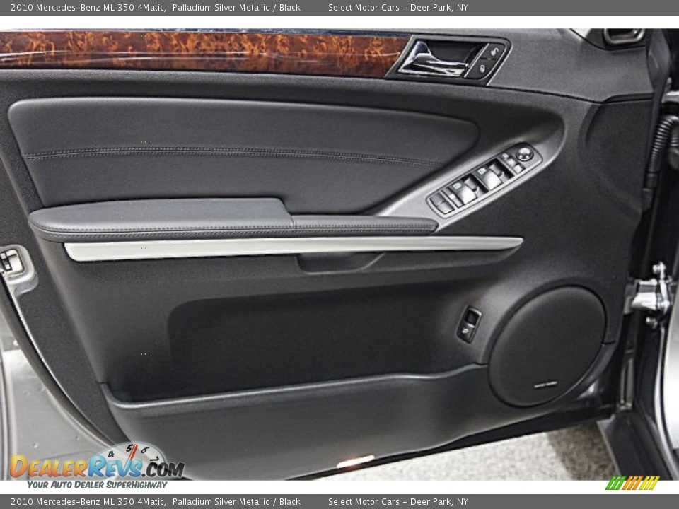 2010 Mercedes-Benz ML 350 4Matic Palladium Silver Metallic / Black Photo #8