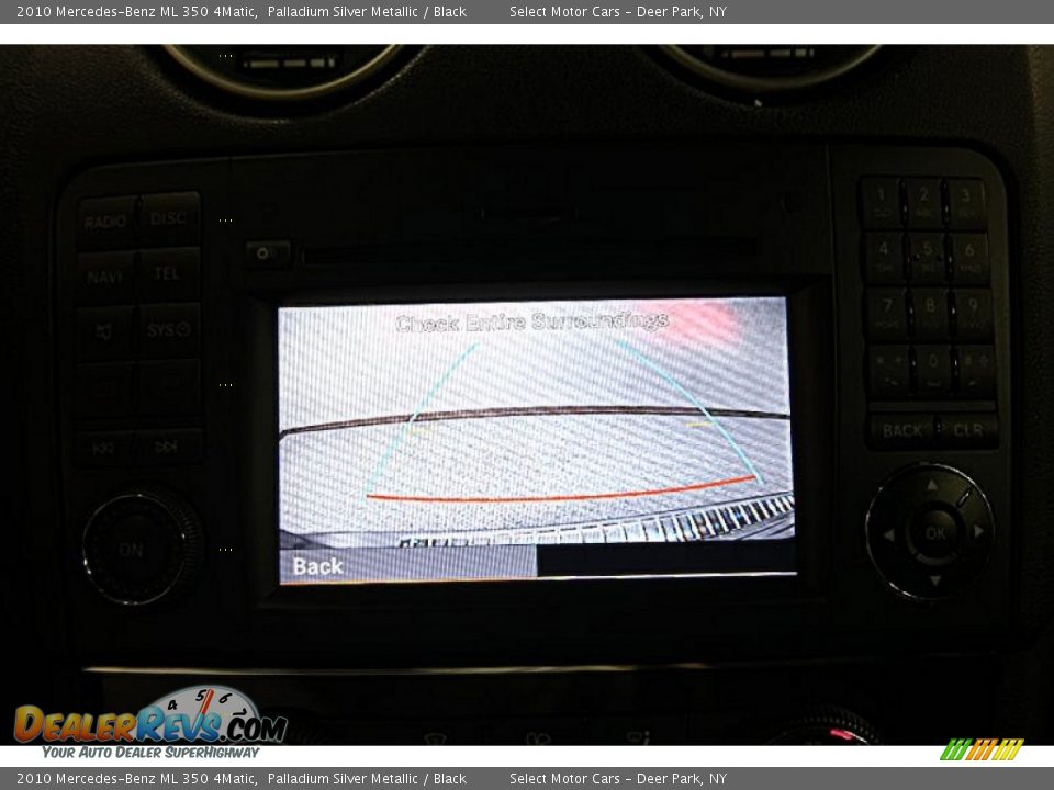 2010 Mercedes-Benz ML 350 4Matic Palladium Silver Metallic / Black Photo #11