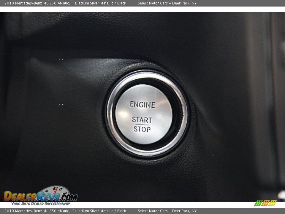 2010 Mercedes-Benz ML 350 4Matic Palladium Silver Metallic / Black Photo #12