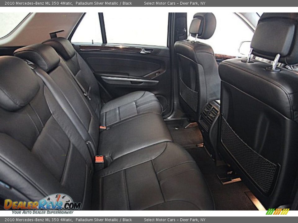 2010 Mercedes-Benz ML 350 4Matic Palladium Silver Metallic / Black Photo #14