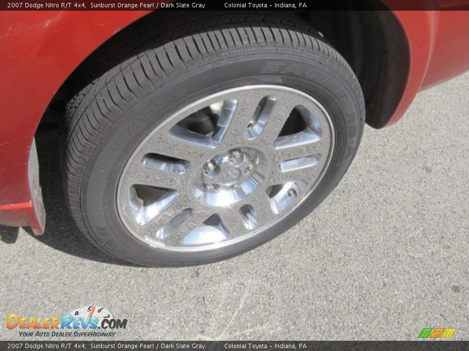 2007 Dodge Nitro R/T 4x4 Sunburst Orange Pearl / Dark Slate Gray Photo #6