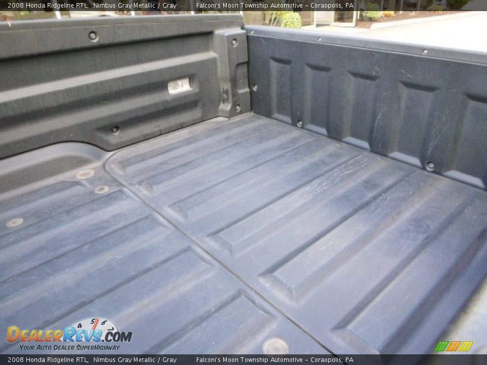 2008 Honda Ridgeline RTL Nimbus Gray Metallic / Gray Photo #18