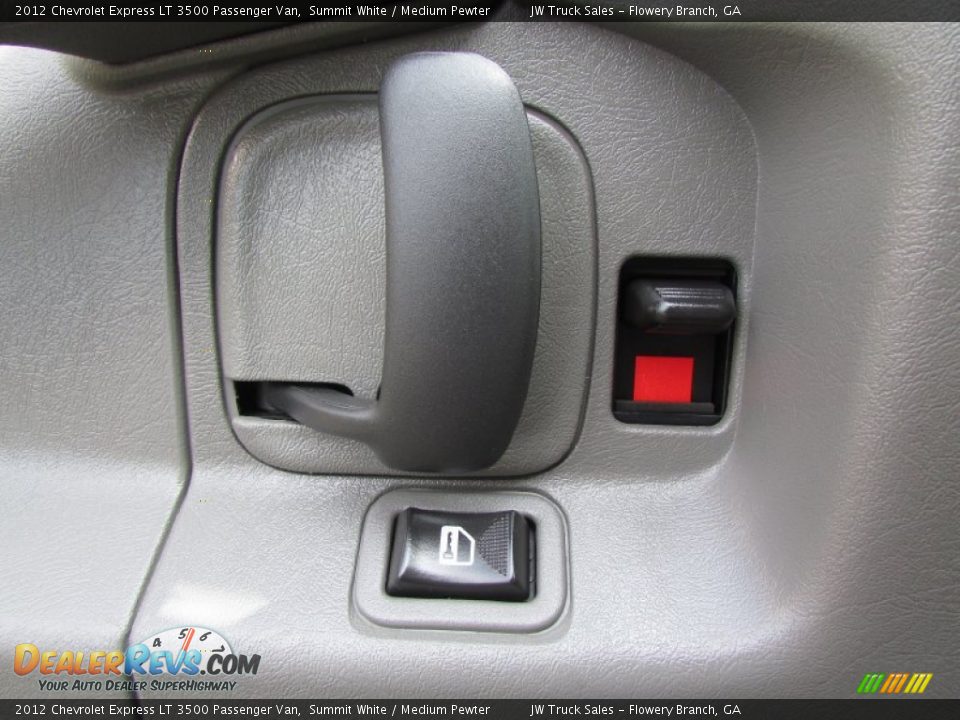 2012 Chevrolet Express LT 3500 Passenger Van Summit White / Medium Pewter Photo #15
