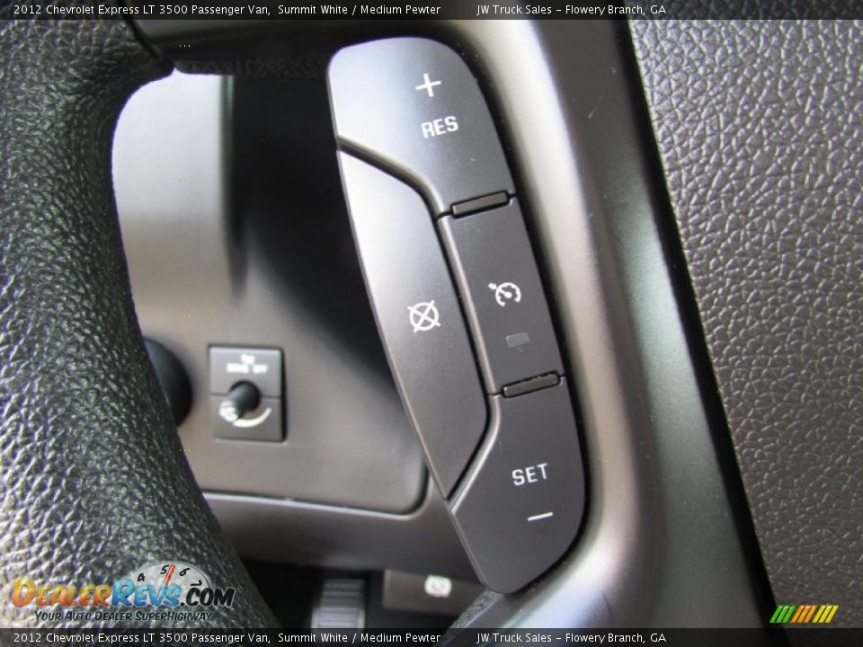 2012 Chevrolet Express LT 3500 Passenger Van Summit White / Medium Pewter Photo #20