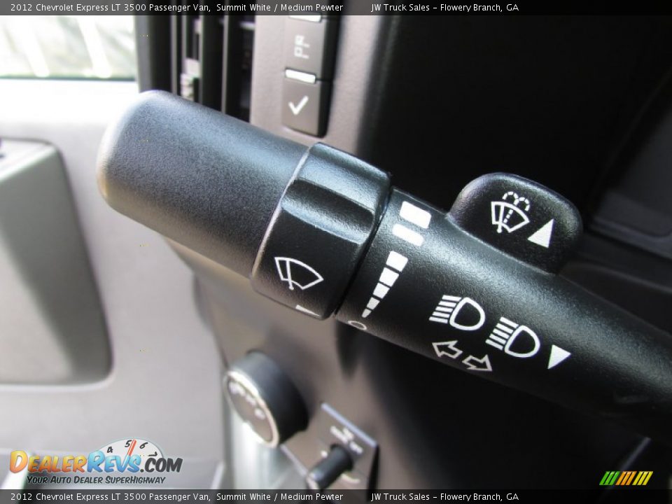 2012 Chevrolet Express LT 3500 Passenger Van Summit White / Medium Pewter Photo #21