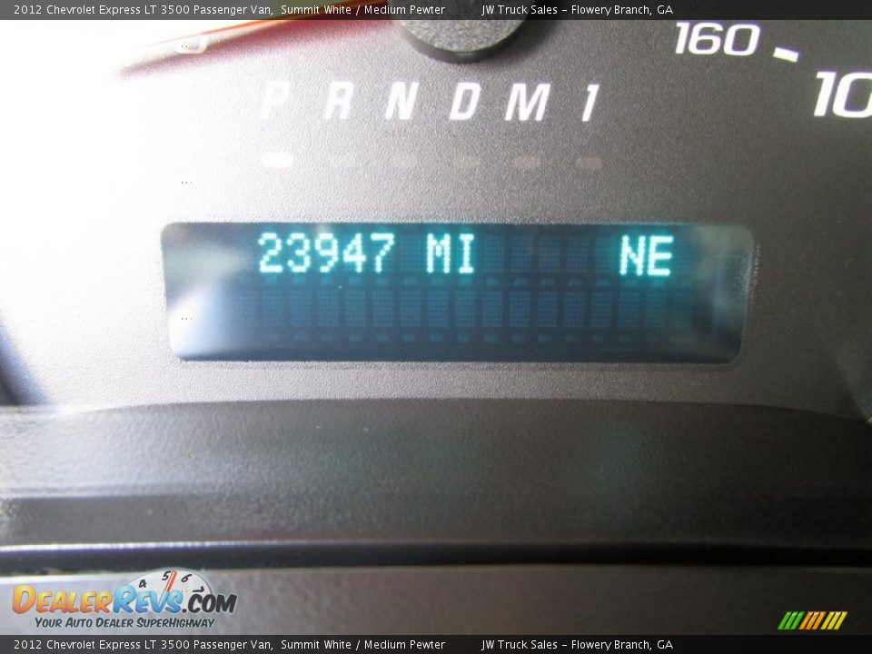 2012 Chevrolet Express LT 3500 Passenger Van Summit White / Medium Pewter Photo #24