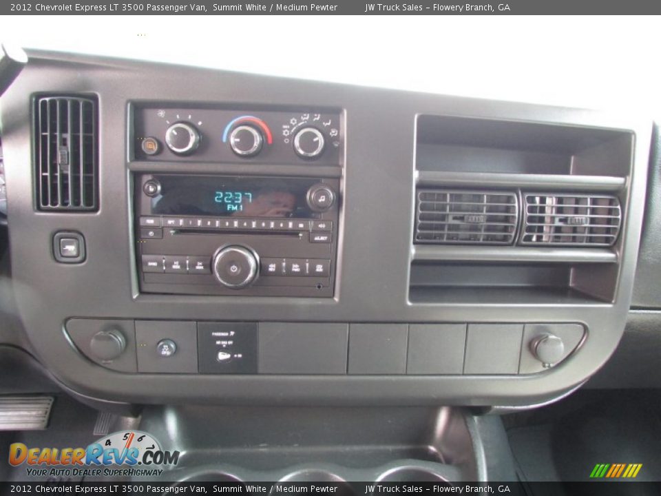 2012 Chevrolet Express LT 3500 Passenger Van Summit White / Medium Pewter Photo #25