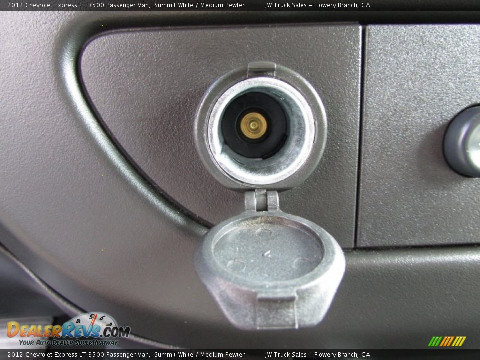 2012 Chevrolet Express LT 3500 Passenger Van Summit White / Medium Pewter Photo #27