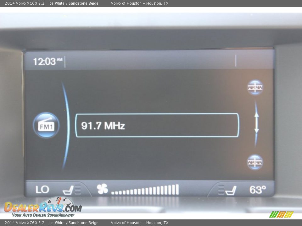 2014 Volvo XC60 3.2 Ice White / Sandstone Beige Photo #16