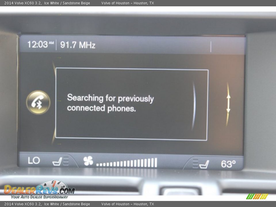 2014 Volvo XC60 3.2 Ice White / Sandstone Beige Photo #18