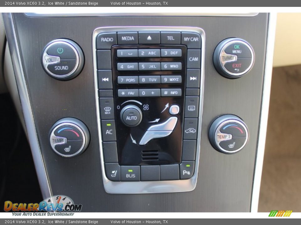 2014 Volvo XC60 3.2 Ice White / Sandstone Beige Photo #21
