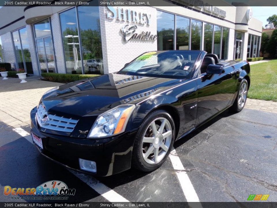 2005 Cadillac XLR Roadster Black Raven / Ebony Photo #1