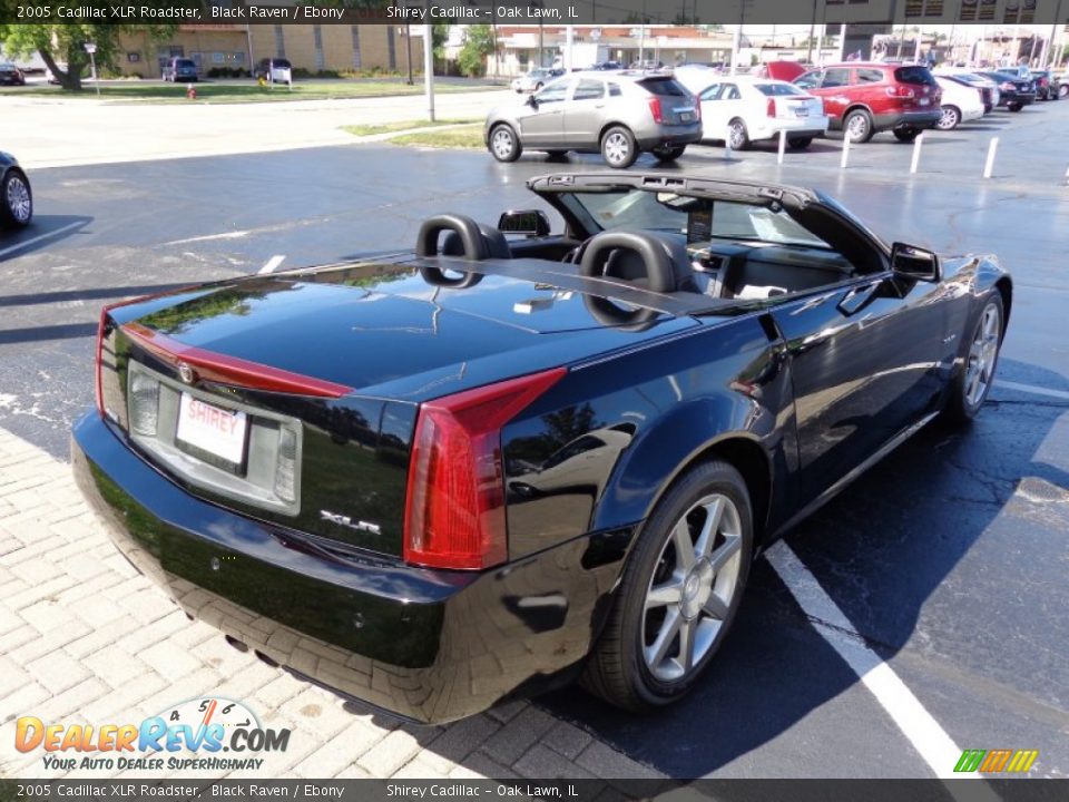 2005 Cadillac XLR Roadster Black Raven / Ebony Photo #4