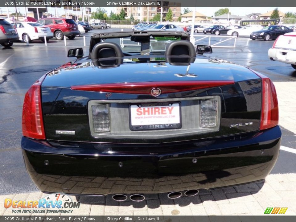 2005 Cadillac XLR Roadster Black Raven / Ebony Photo #5