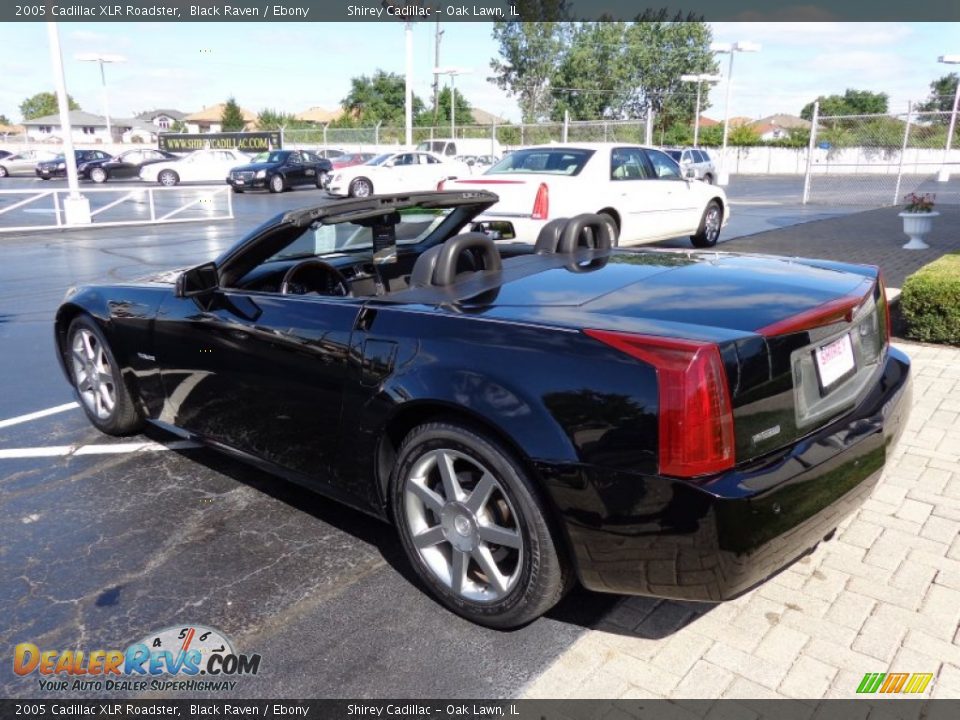 2005 Cadillac XLR Roadster Black Raven / Ebony Photo #6
