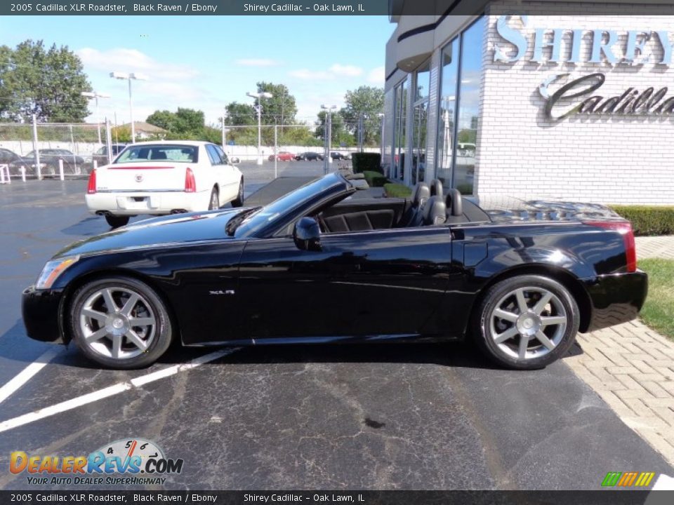 2005 Cadillac XLR Roadster Black Raven / Ebony Photo #7
