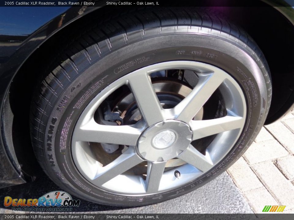 2005 Cadillac XLR Roadster Black Raven / Ebony Photo #8