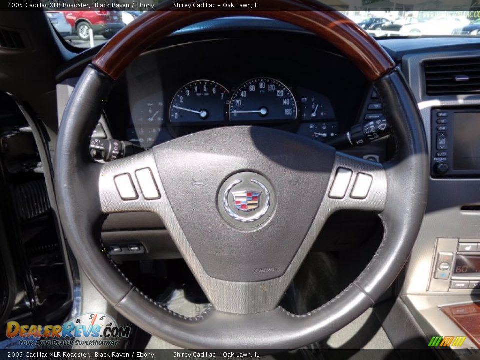 2005 Cadillac XLR Roadster Black Raven / Ebony Photo #12