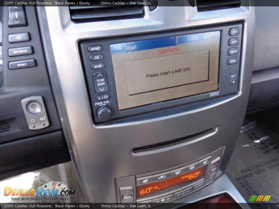 2005 Cadillac XLR Roadster Black Raven / Ebony Photo #14